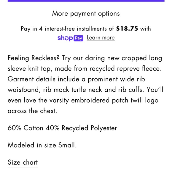 Sisterevolution Reckless Pullover Logo Sweatshrit - Picture 3 of 9